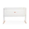 Evolux Bedside & Crib – White