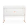 Evolux Bedside & Crib – White