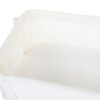 Evolux Bedside & Crib – White